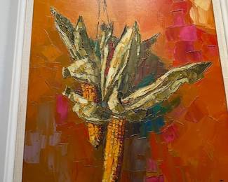 Oil "corn" by Rodolfo Dotti