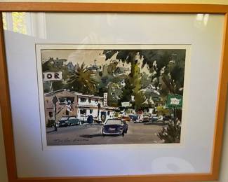"Summerland" Watercolor by Tom Henderson