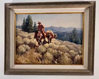 Jim C. Norton "Cowboy Landscape