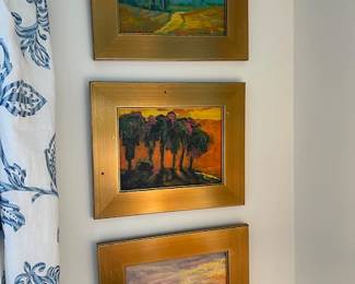 Small Framed Oils