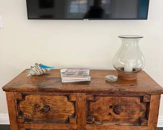 Four Drawer Wood Chest