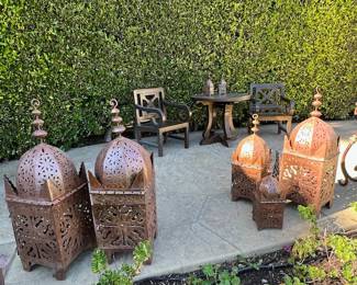 Decorative Morrocan Lanterns