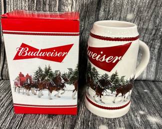 Budweiser stein