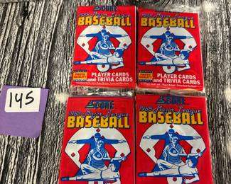 1988 Major league baseball card packs