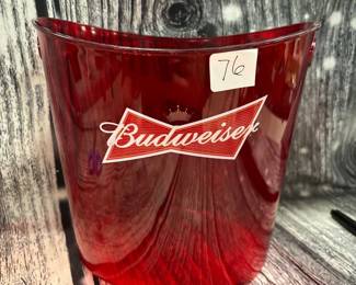 Budweiser plastic bucket