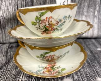 Haviland france teacups