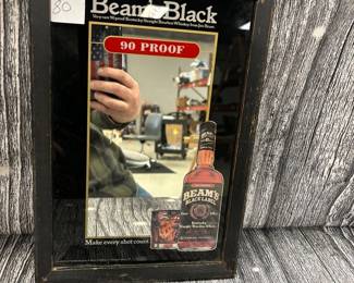 Jim beams beer mirror