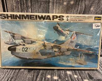 1/72 scale submarine patrol air boat model