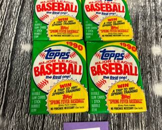 Topps Baseball cards, 1990