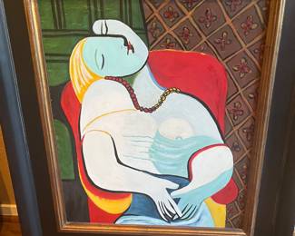 Hand painted reproduction Picasso