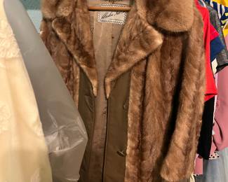 Mink coat