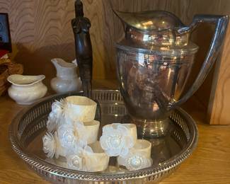 Mother of Pearl napkin rings