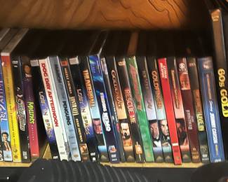 Lots of dvds