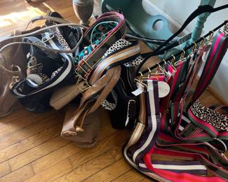 New purses with interchangeable straps