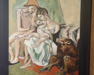 Hand Painted reproduction Picasso "Acrobat...."