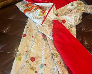 Vintage authentic silk Japanese Wedding Kimono