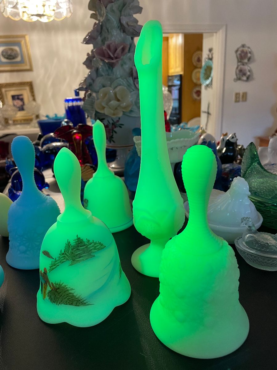 Fenton Custard Uranium Glass