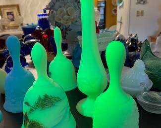 Fenton Custard Uranium Glass