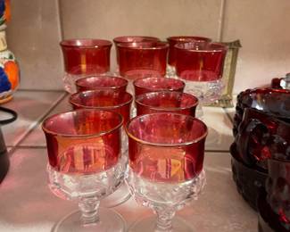 Vintage Kings Crown Ruby Flash