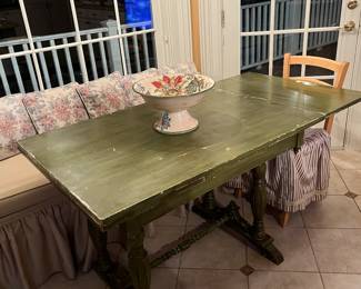 Awesome rustic extender table 