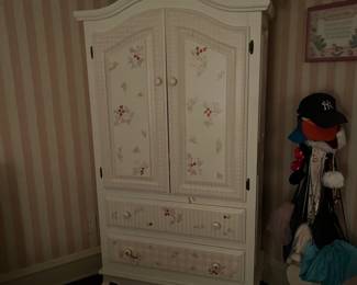 Painted armoire …