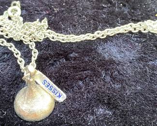 Hershey's Kiss Necklace