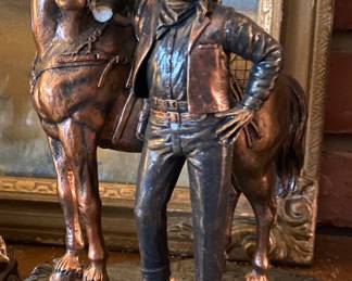 Bradford Exchange "John Wayne Tall in the Saddle" Figure