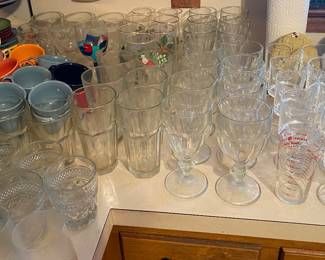 Kitchen Glasses and Stemware