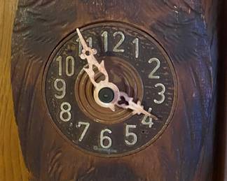 Old Owl Wall Clock with Moving Eyes