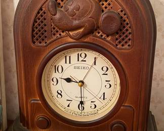 Seiko 60th Anniversary Mickey Mouse Clock