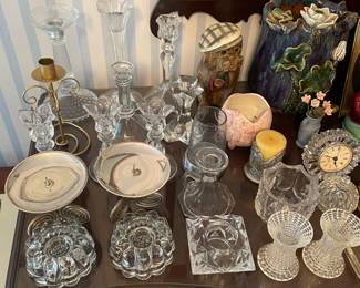 Lots of Glass and Porcelain Items