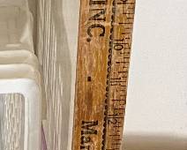 Old Plow Works Advertising Yard Stick