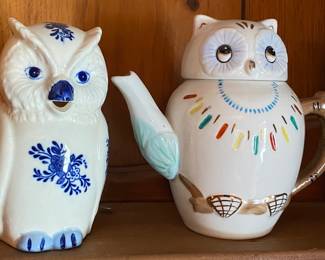 Owl Teapots