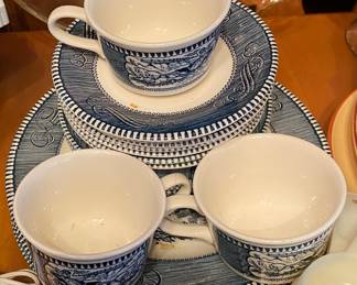 Currier and Ives Dinnerware