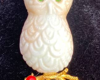 Vintage Owl Pendant