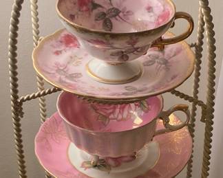 Fine China Cups and Saucers