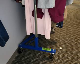 Z clothing racks, 