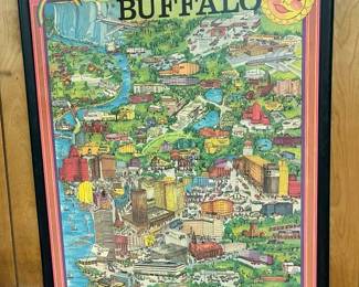 71 Lavelle Buffalo Cartoon Mapmin