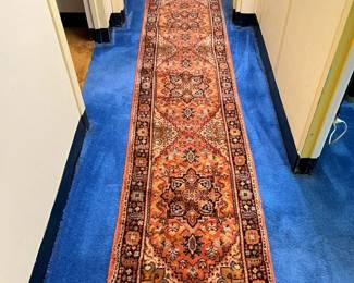 71 Vintage Sears Kismet Wool Runner X3min