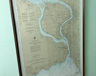71 Upper Niagara River Nautical Chartmin