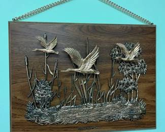 71 Geese In Flight Wall Decormin