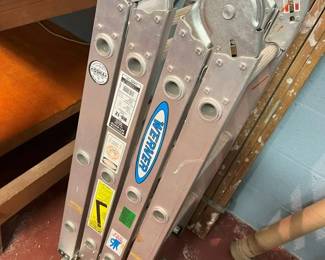 71 Werner Aluminum Articulated Laddermin