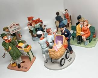 71 Norman Rockwell Figurine Selectionmin