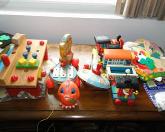 Vintage Fisher Price and more
