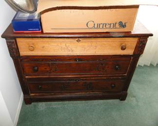 Vintage three Drawer Cabinet