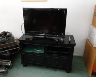 TV and Cabinet