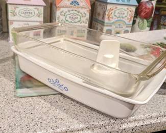 Corningware Blue Pattern, Pyrex Dishes 