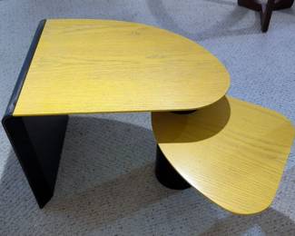 Wood Side Table, 19" x 22" x 27, Wood Round Side Table With Metal Legs, 20" x 18" Diameter, And Wood Side Table With Glass Top, 20" x 23" x 22"