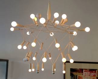Modern Glass Ball Chandelier