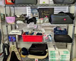 Lots of in-home medical equipment.